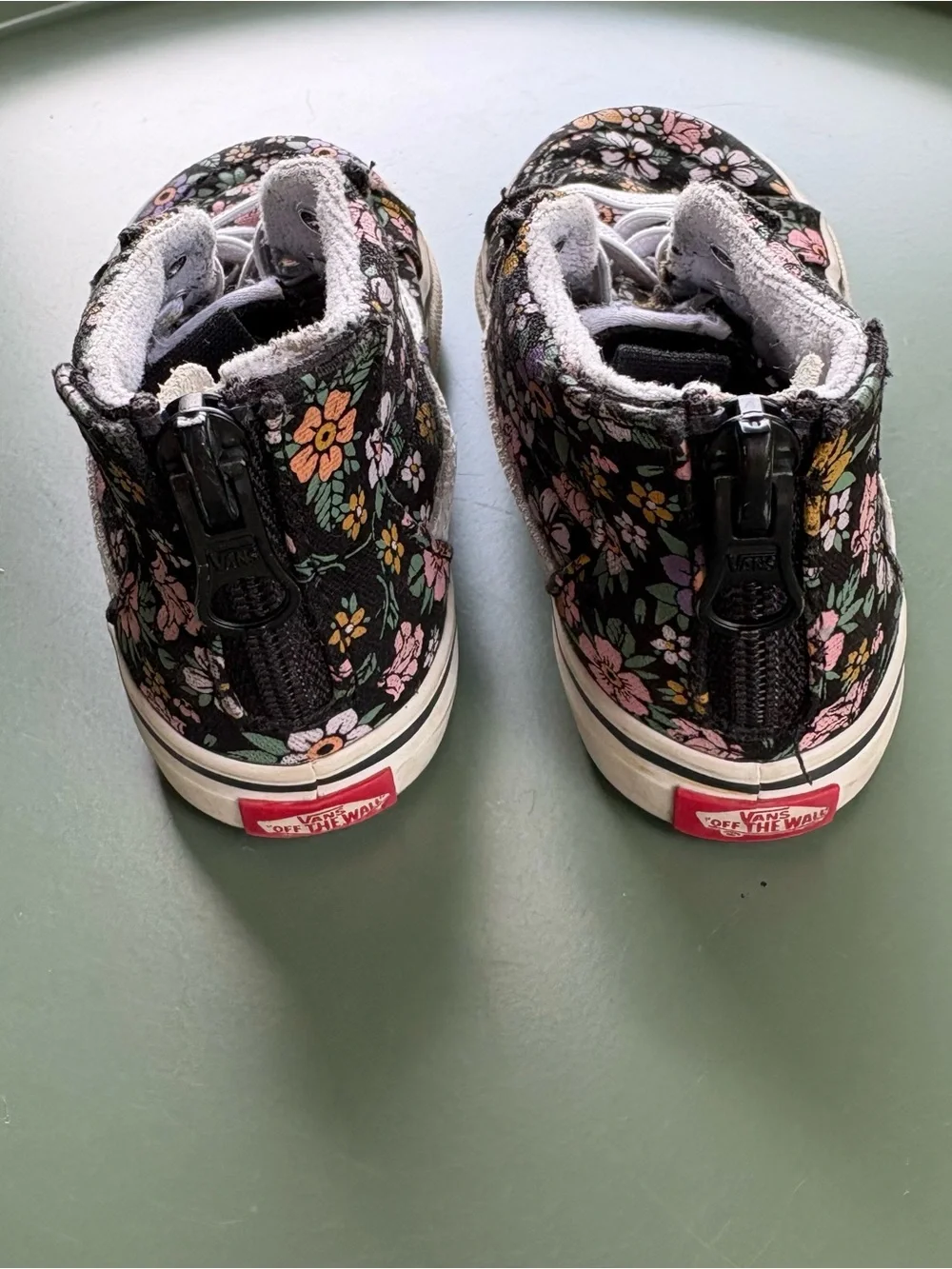 Vans Kids Floral High-Top Sneakers